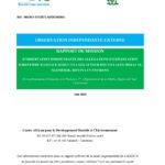 RAPPORT DE MISSION D’OBSERVATION INDEPENDANTE DES ALLEGATIONS D’EXPLOITATION FORESTIERE ILLEGALE DANS L’UFA 1525 AUTOUR DES VILLAGES MEKALAT, NGONEBOK, BIEVINA ET ENVIRONS(Arrondissements d’Efoulan et d’Ebolowa 1er, Département de la Mvila, Région du Sud –Cameroun)